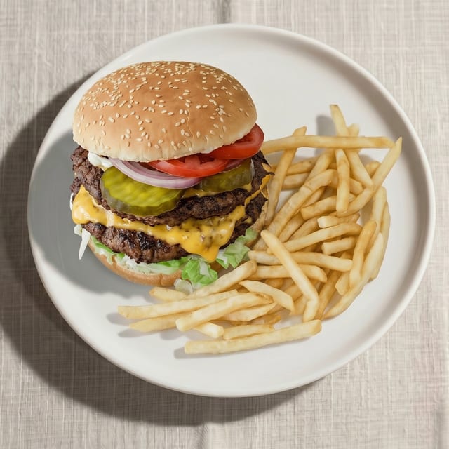 Double Cheeseburger.