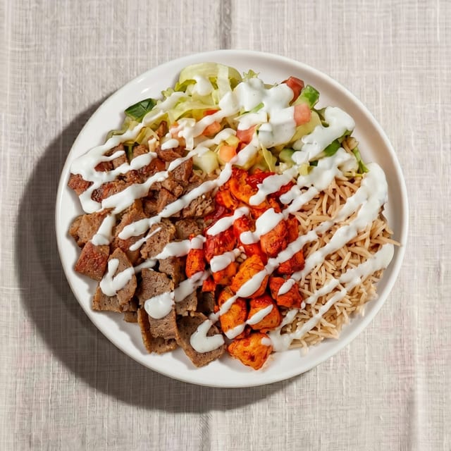 Combo Over Rice.