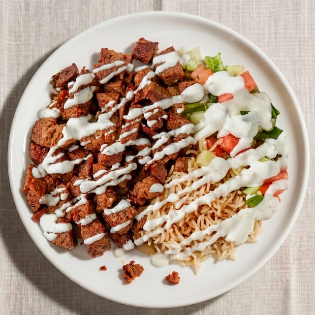 Lamb Over Rice.